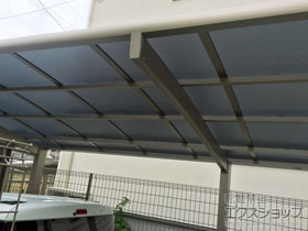 のカーポート ネスカR (ラウンドスタイル) 積雪〜20cm対応 施工例