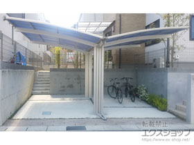 のカーポート プレシオスポート Y合掌 積雪〜20cm対応 施工例