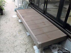 のウッドデッキ マージウッドデッキ 施工例