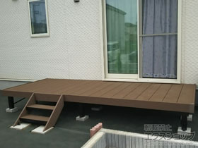 のウッドデッキ マージウッドデッキ 施工例