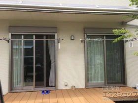 YKKAPのウッドデッキ リウッドデッキ 200 施工例