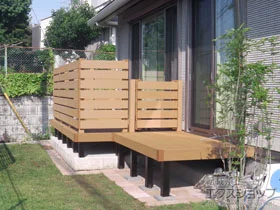 YKKAP�̃E�b�h�f�b�L ���E�b�h�f�b�L200�{���E�b�h�f�b�L�t�F���X3�^ ���X���b�g�{���E�b�h�f�b�L���3�^ ���X���b�g T80 �{�H��