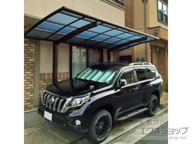 YKKAPのカーポート レイナポートグラン　積雪～20cm対応 施工例