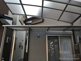 のテラス屋根 ヴェクターテラス F型 テラスタイプ 単体 積雪〜20cm対応 施工例