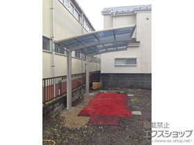のカーポート プレシオスポート 積雪〜20cm対応＋着脱式補助柱 2本入り×1セット 施工例