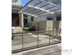 のカーゲート ワイドオーバードア　S1型 電動式 施工例