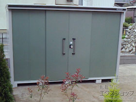 の物置・屋外倉庫 エルモ 積雪型（LMDS-3625H-EG ） 施工例