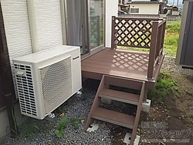 のウッドデッキ マージウッドデッキ 施工例