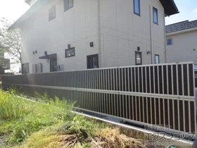 YKKAP�̃t�F���X�E��E�� ���V�A�X�t�F���XF01�^ ���ĖډB�� �ؒ��J���[ 2�i�x�� �{�H��