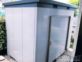 の物置・屋外倉庫 ナイソー 一般型 3040×1880×2440 SMK-58H 施工例