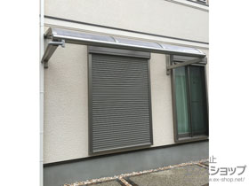 のバルコニー・ベランダ屋根 ヴェクターテラス R型 ルーフタイプ 単体 積雪〜20cm対応 施工例