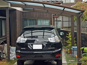 のサイクルポート・駐輪場 レイナポートグラン　積雪〜20cm対応 施工例