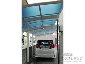 のカーポート レイナポートグラン 延長　積雪〜20cm対応 施工例