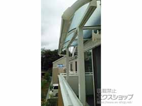 のバルコニー・ベランダ屋根 パワーアルファ RB型 屋根タイプ 単体 積雪〜30cm対応 施工例