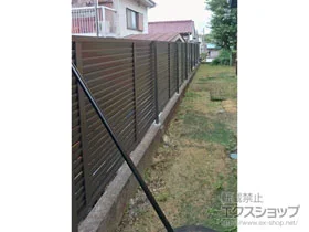 LIXIL ���N�V��(TOEX)�̃t�F���X�E��E�� �v���X�^�t�F���X8�^ �t���[�|�[���^�C�v �{�H��