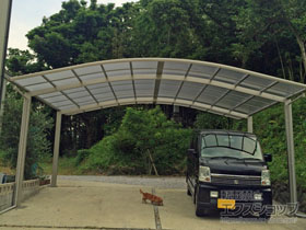 のカーポート レイナツインポートグラン　積雪〜20cm対応 施工例