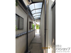 のテラス屋根 スピーネ R型 テラスタイプ 単体 積雪〜20cm対応 施工例