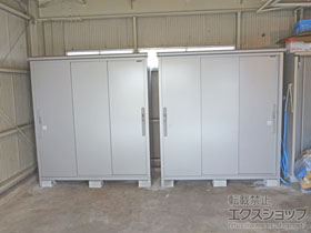 の物置・屋外倉庫 エスモ 一般型(ESD-1807AGL-SS) 施工例