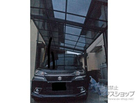 のカーポート ネスカR (ラウンドスタイル) 積雪〜20cm対応 施工例