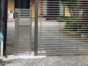 の機能門柱・ポスト カスタマイズポストユニット 施工例