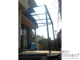 のテラス屋根 ヴェクターテラス F型 テラスタイプ 単体 積雪〜20cm対応 施工例