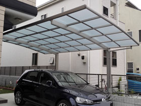 のカーポート レイナポートグラン　積雪〜20cm対応 施工例