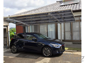 のカーポート レイナポートグラン　積雪〜20cm対応 施工例