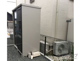 の物置・屋外倉庫 グランプレステージジャスト 1695×750×1900 M-177AＴ-WK 施工例