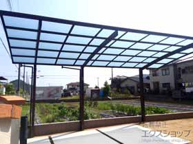 のカーポート レイナポートグラン 延長　積雪〜20cm対応 施工例