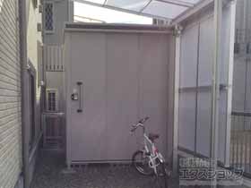 の物置・屋外倉庫 エルモ 一般型 (LMD-1818H-CB) 施工例