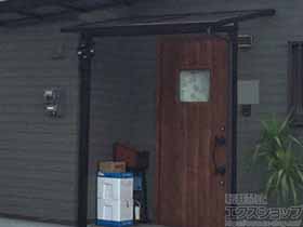 の ヴェクターテラス F型 テラスタイプ 単体 積雪〜20cm対応＋ ヴェクターテラス 片入隅用部品箱 施工例