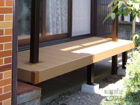 のウッドデッキ リウッドデッキ 200 施工例