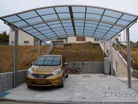 のカーポート レイナツインポートグラン　積雪〜20cm対応 施工例