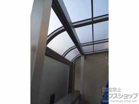 のバルコニー・ベランダ屋根 パワーアルファ RB型 屋根タイプ 単体 積雪〜30cm対応 施工例