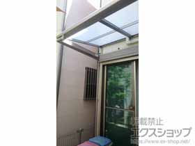 のバルコニー・ベランダ屋根 スピーネ F型 ルーフタイプ 単体 積雪〜20cm対応 施工例