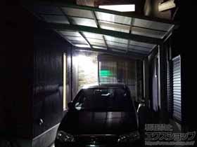 のカーポート ネスカR (ラウンドスタイル) 積雪〜20cm対応 施工例