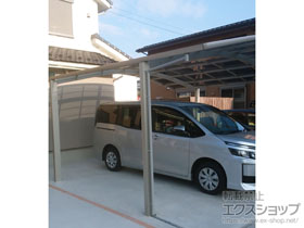 のカーポート プレシオスポート ワイド 積雪〜20cm対応 施工例