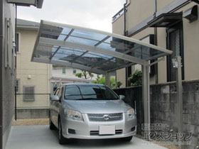のカーポート プレシオスポート 積雪〜20cm対応 施工例