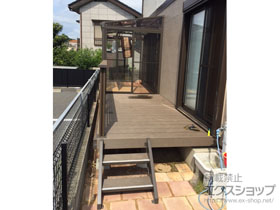 のテラス囲い・サンルーム サニージュ F型 床納まり ランマ無 積雪〜20cm対応 施工例