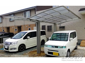 のカーポート レイナポートグラン Y合掌　積雪〜20cm対応 施工例