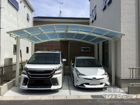 のカーポート レイナツインポートグラン　積雪〜20cm対応 施工例