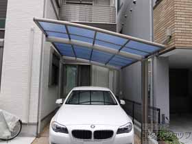 のカーポート フーゴR (ラウンドスタイル) 積雪〜20cm対応 施工例