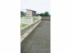 のフェンス・柵 ミエッタフェンス 防犯格子タイプ 自由柱 施工例