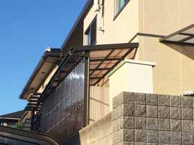 のストックヤード フリーヤード　オープンタイプ 積雪〜20cm対応 施工例