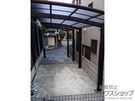 のカーポート レイナポートグラン 縦連棟　積雪〜20cm対応 施工例