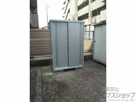 の物置・屋外倉庫 シンプリー 一般型 1320×905×1903 MJX-139EP-FS 施工例