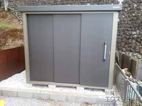 の物置・屋外倉庫 エスケーエイト SK8-100 一般型 2200×1600×1940 SK8-100 施工例