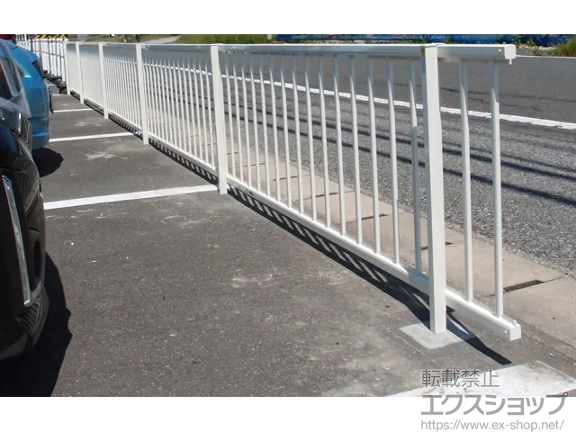 Value Selectのフェンス・柵・塀 ミエッタフェンス 防犯格子タイプ 自由柱 施工例