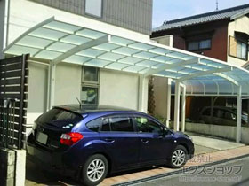 のカーポート レイナポートグラン 延長　積雪〜20cm対応 施工例