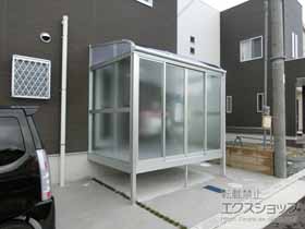 のテラス囲い・サンルーム サニージュ R型 床納まり ランマ無 積雪〜20cm対応 施工例